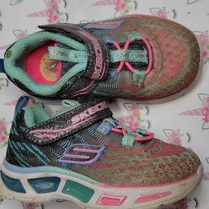 Girls Skechers litebeams size 5